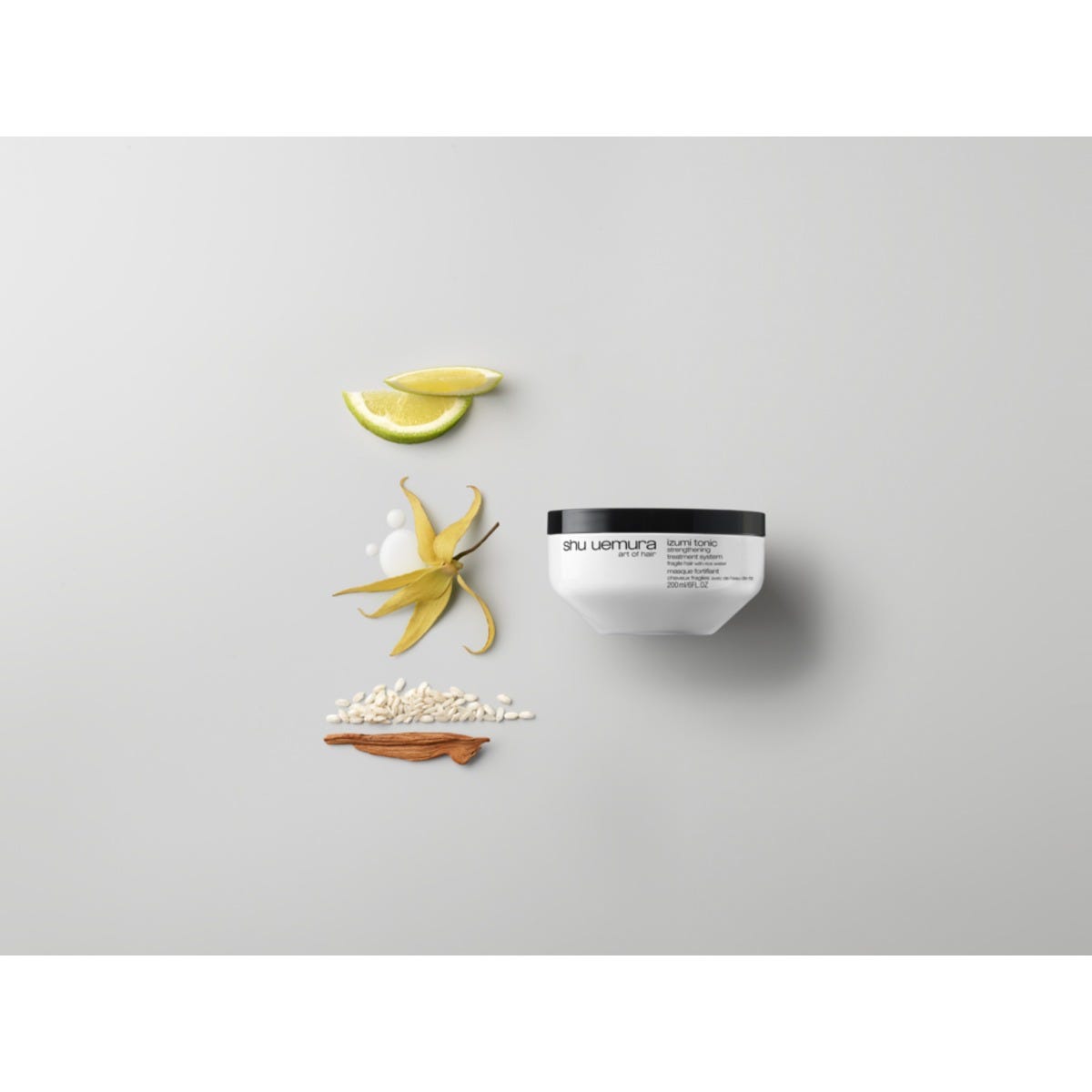 shu uemura art of hair izumi tonic maschera rinforzante per capelli fragili 200ml