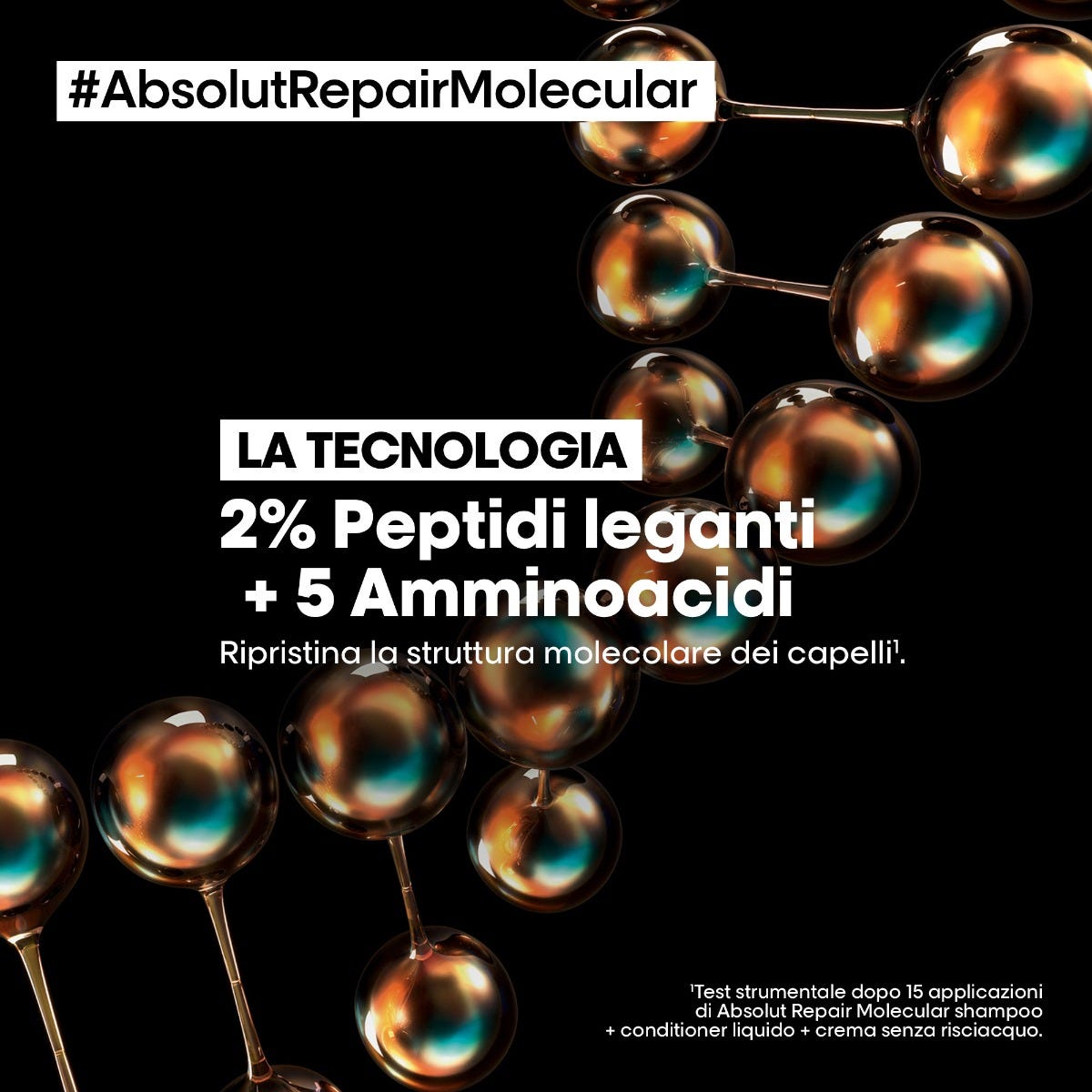 L'Oréal Professionnel Paris Absolut Repair Molecular Shampoo 300ml