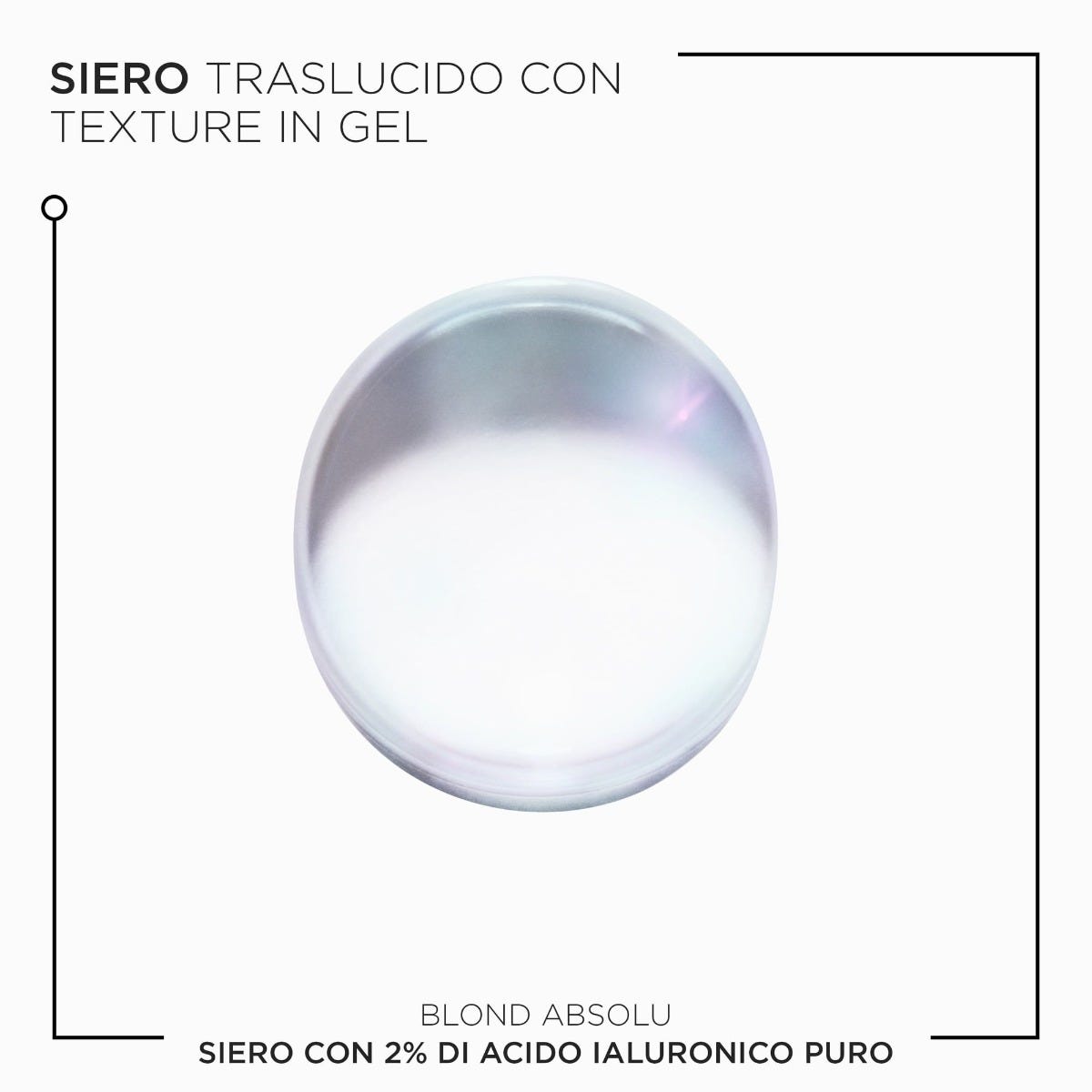 Kérastase Blond Absolu Siero 2% Acido Ialuronico Puro Per Cute e Capelli Biondi 50ml