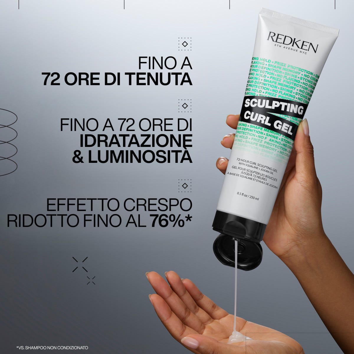Redken Sculpting Curl Gel per capelli ricci 250ML