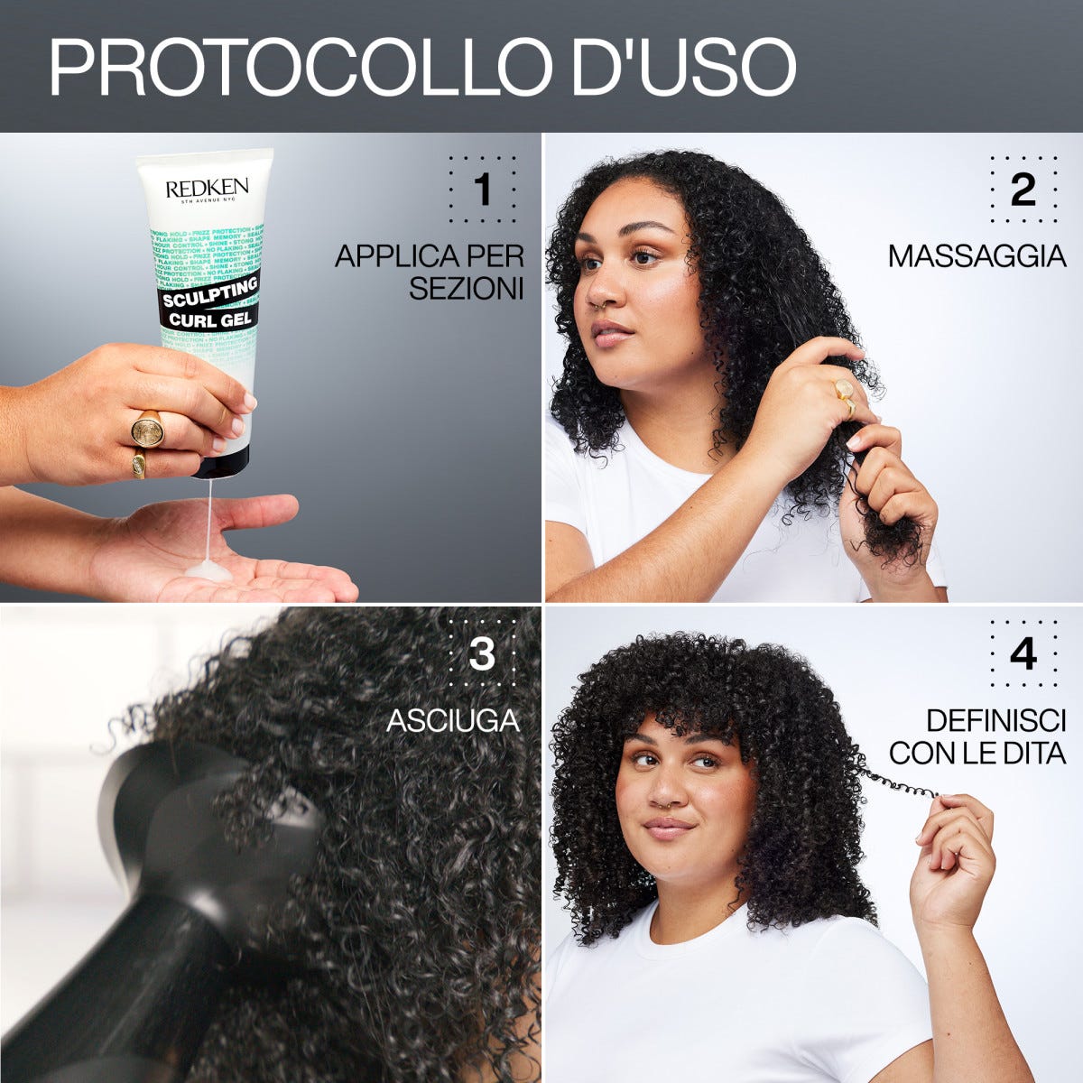 Redken Sculpting Curl Gel per capelli ricci 250ML