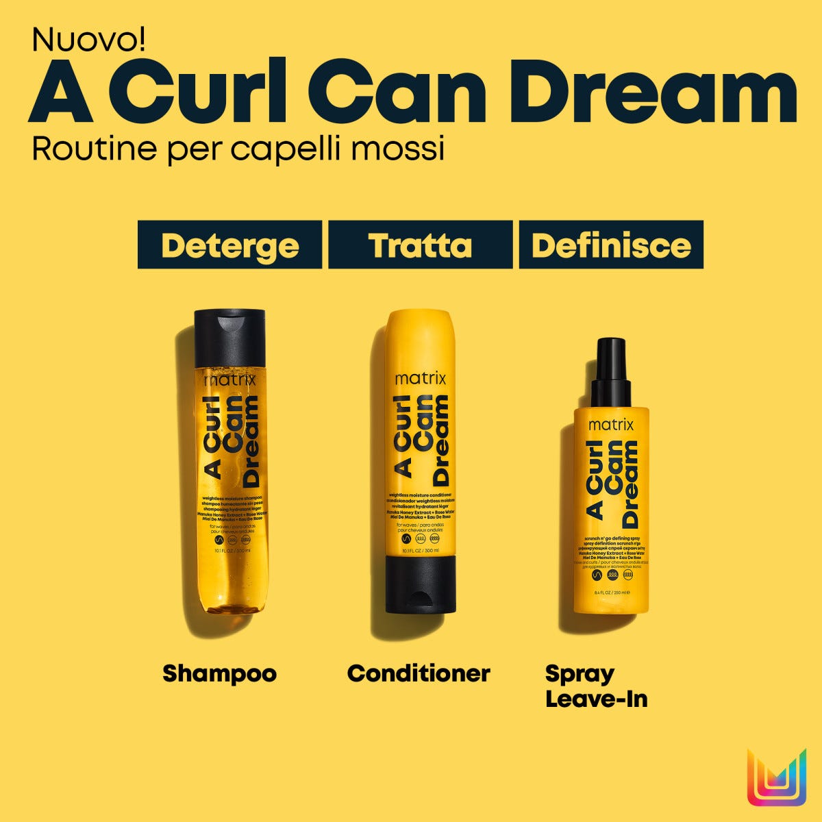 A Curl Can Dream Scrunch N' Go Defining Spray per capelli mossi
