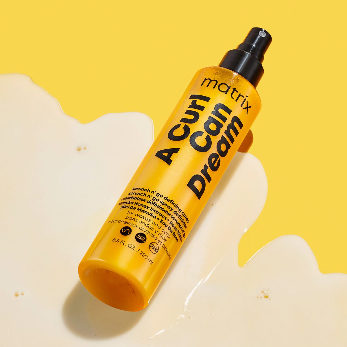 A Curl Can Dream Scrunch N' Go Defining Spray per capelli mossi