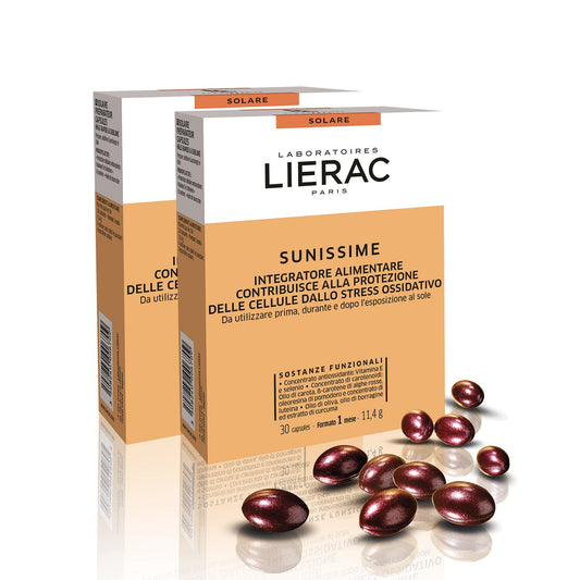 Sunissime Capsule Duo Abbronzanti Integratore Alimentare Pelle Al Sole 60 capsule