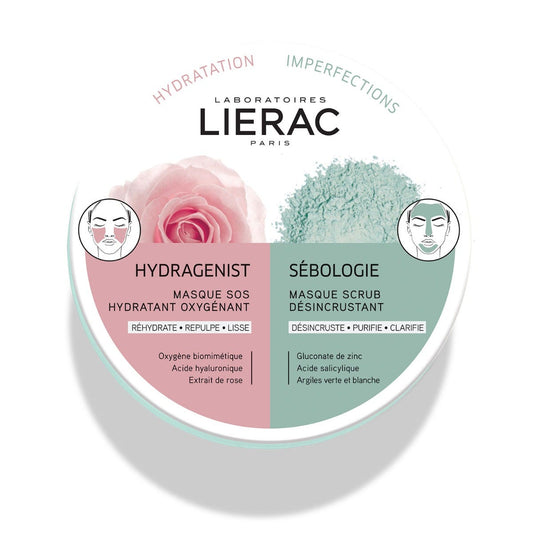 Maschera Duo Hydragenist e Sebologie 2x6ml
