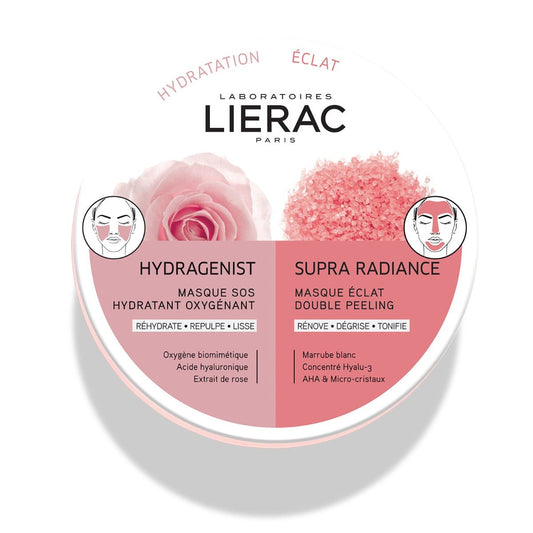Maschera Duo Hydragenist e Supra Radiance 2x6ml