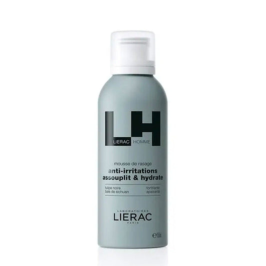 Lierac Homme Mousse Barba Anti-irritazione/Ammorbidisce/Idrata 150ml