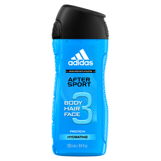 Adidas After Sport 3In1 Body, Hair And Face Shower Gel For Him 250 ml