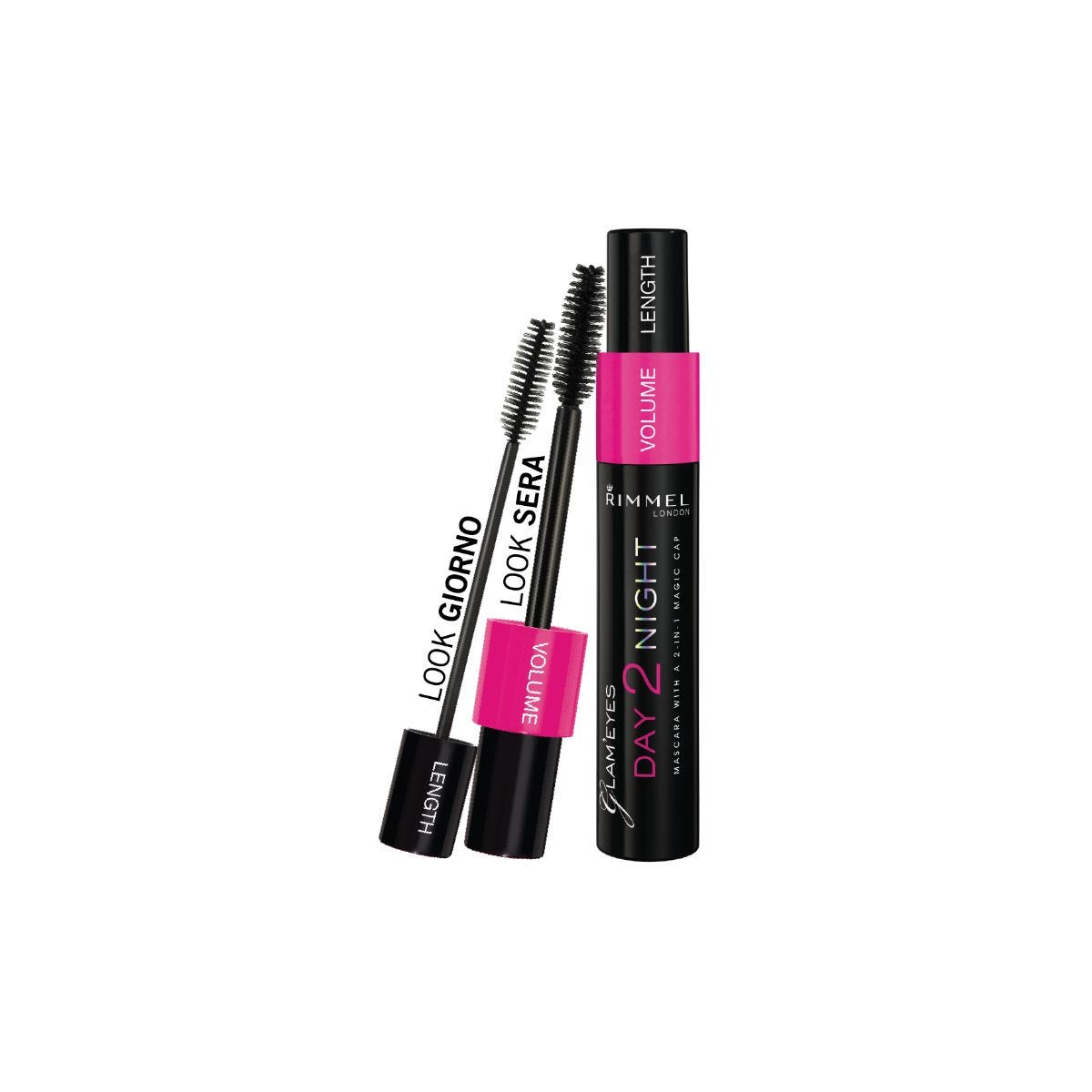 Rimmel Mascara Day 2 Night Waterproof 9.5ml