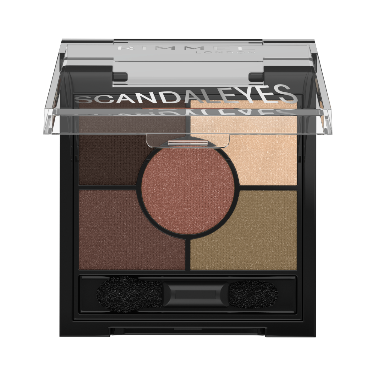 Rimmel London Scandaleyes 5 Pan Palette Eyeshadow - 002 Brixton Brown