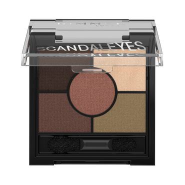 Rimmel London Scandaleyes 5 Pan Palette Eyeshadow - 002 Brixton Brown