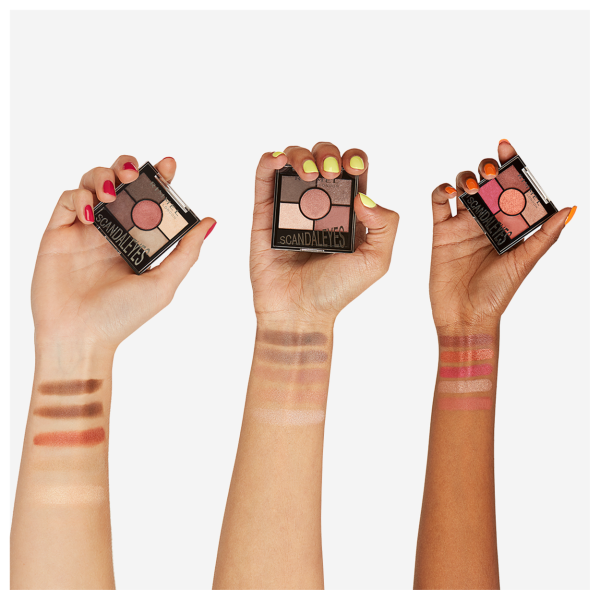 Rimmel London Scandaleyes 5 Pan Palette Eyeshadow - 002 Brixton Brown
