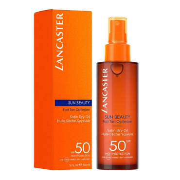 Sun Beauty Fast Tan Optimizer Satin Dry Oil SPF50 150ml