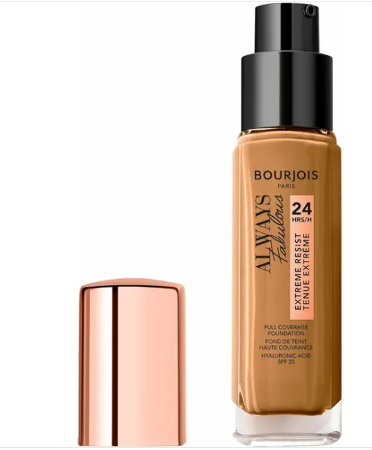 Bourjois Always Fabulous Fondotinta Coprente Liquido 520 Caramel