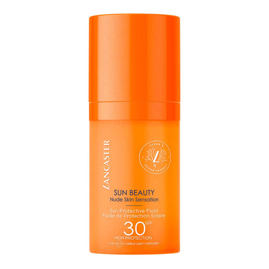 Lancaster Sun Beauty Protective Fluid SPF 30 Nude Skin Sensation Viso 30ml