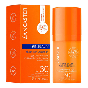 Lancaster Sun Beauty Protective Fluid SPF 30 Nude Skin Sensation Viso 30ml