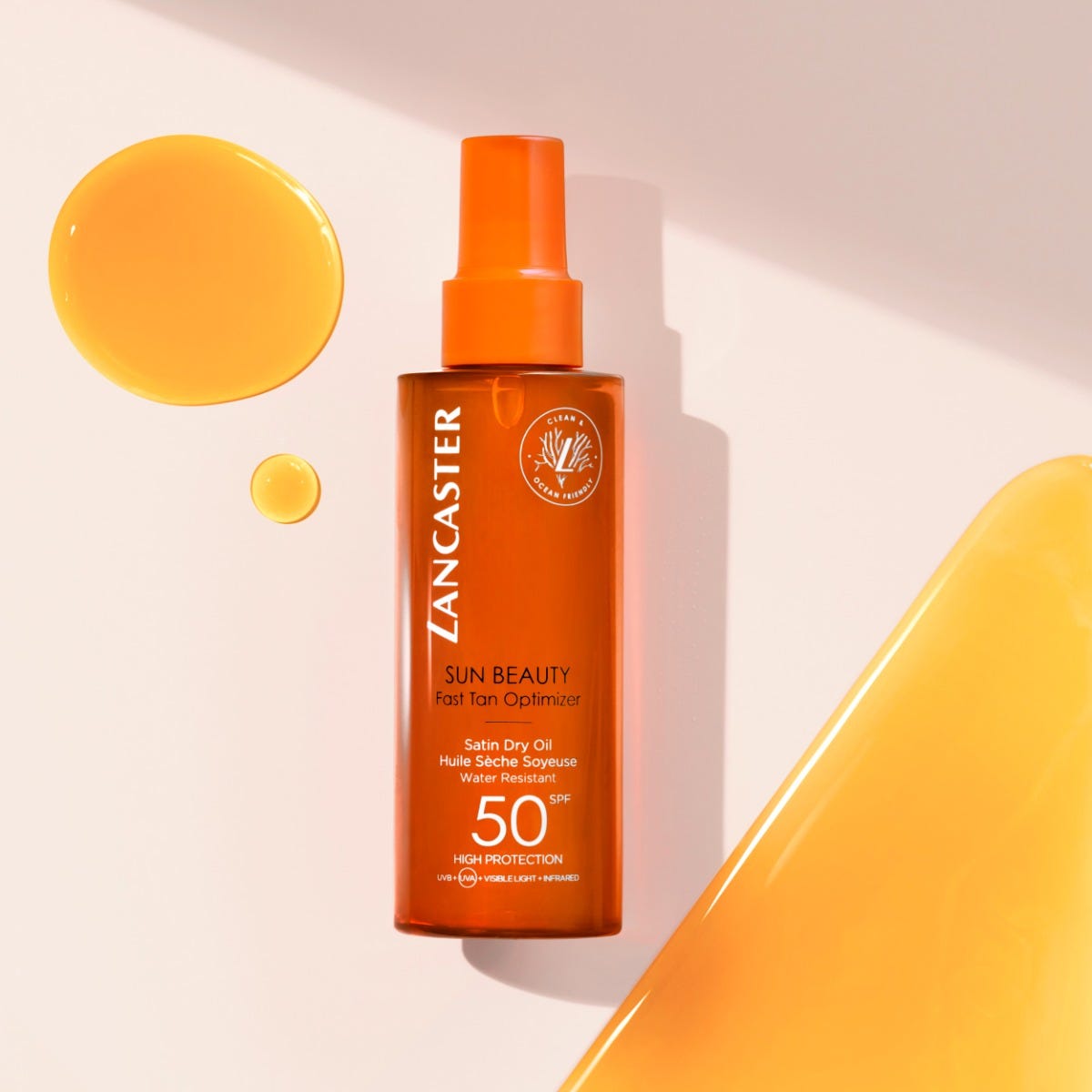 Sun Beauty Fast Tan Optimizer Satin Dry Oil SPF 50 - 150ml