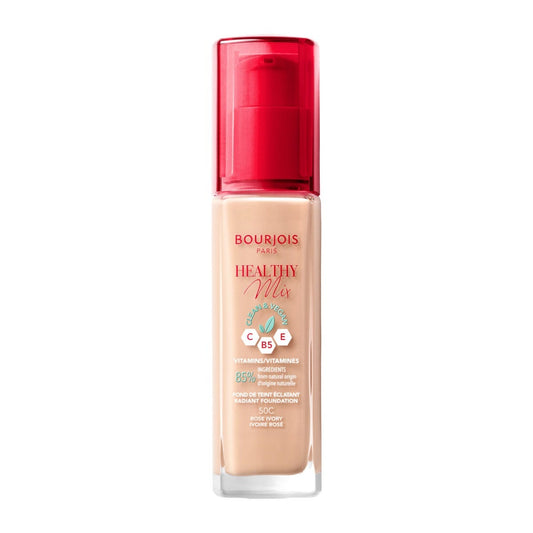 Bourjois Fondotinta Healthy Mix Clean, 50C Rose Ivory, 30 ml