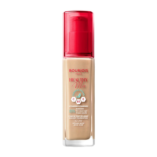 Bourjois Fondotinta Healthy Mix Clean, 52.2W Golden Beige, 30 ml