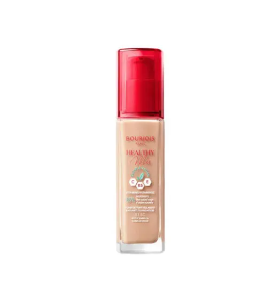 Bourjois Healthy Mix Clean Fondotinta 51.C Vanille Rose 30ml
