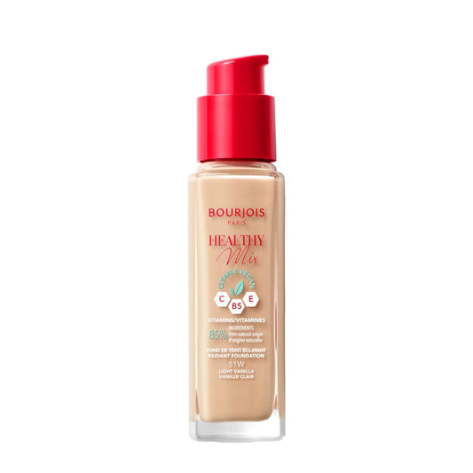 Bourjois Fondotinta Healthy Mix Clean, 51W Light Vanilla, 30 ml
