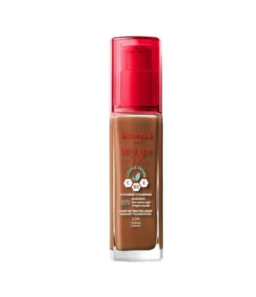 Bourjois Healthy Mix Clean Fondotinta 63 N Cocoa 30ml