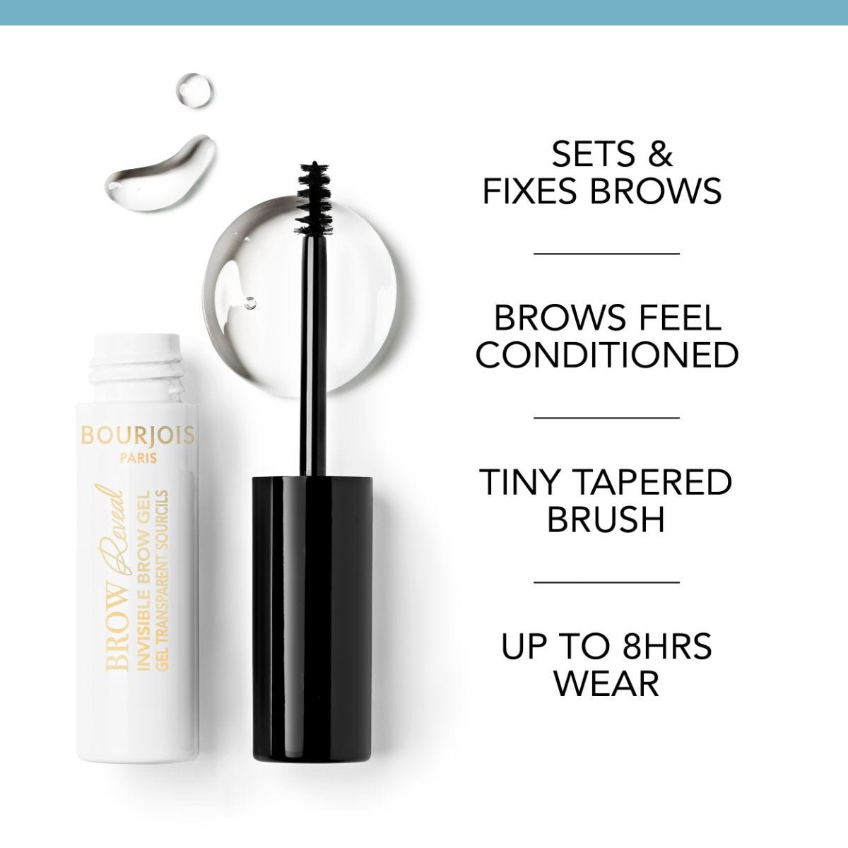 Bourjois Gel Invisibile per Sopracciglia Brow Reveal, 4.5 ml