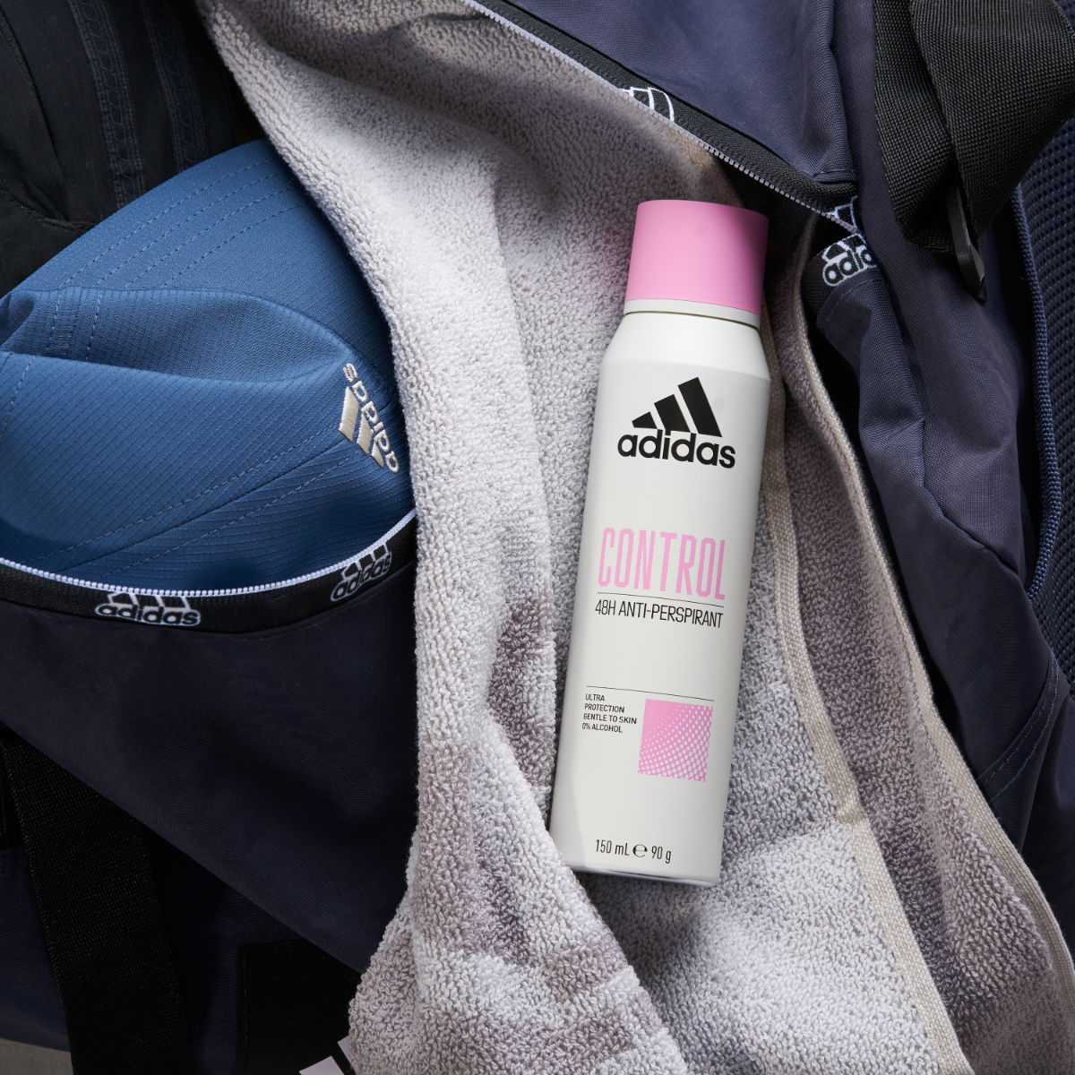 Adidas, Control Deodorante Spray Anti-traspirante Donna, 48 Ore di Protezione, 150ml