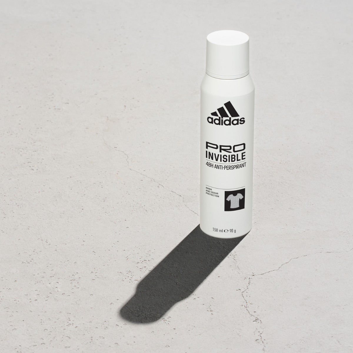 Adidas, Pro Invisible Deodorante Spray Anti-traspirante Donna, 48 Ore di Protezione, 150ml