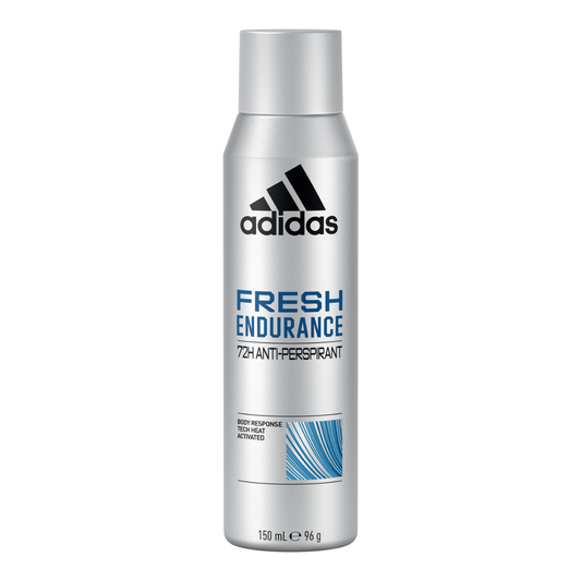 Adidas, Fresh Endurance Deodorante Spray Anti-traspirante Donna, 72 Ore di Protezione, 150ml