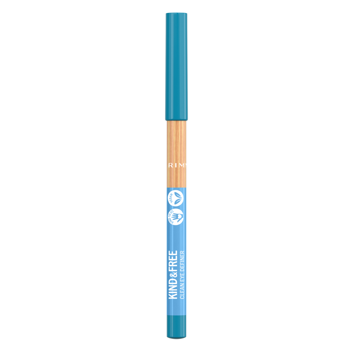 Rimmel London Kind & Free Clean Matita occhi, Texture Cremosa, Formula vegana