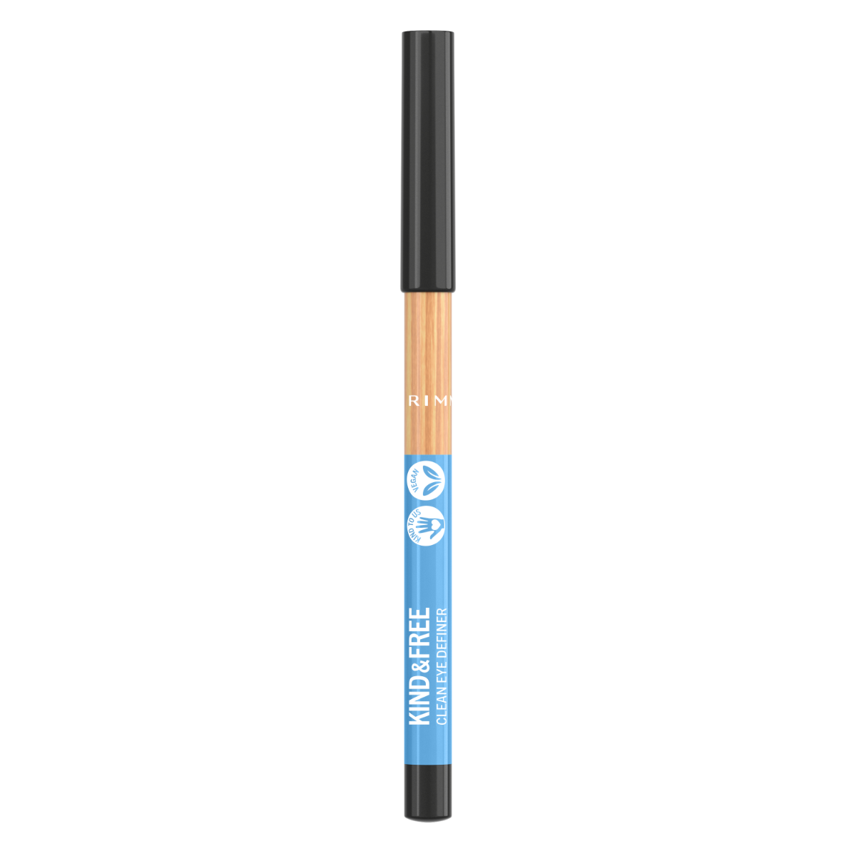 Rimmel London Kind & Free Clean Matita occhi, Texture Cremosa, Formula vegana