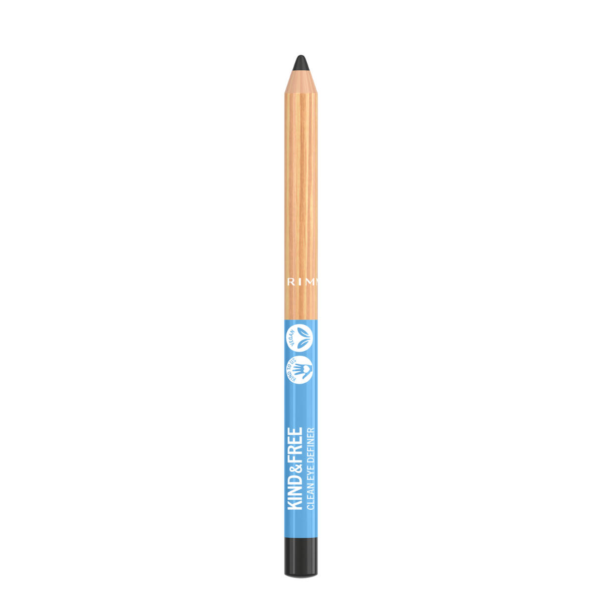 Rimmel London Kind & Free Clean Matita occhi, Texture Cremosa, Formula vegana