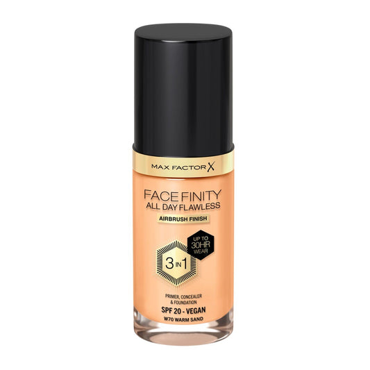 Facefinity All Day Flawless Foundation 3 in 1 W70 - WARM SAND