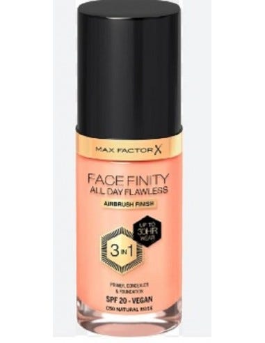 Max Factor Facefinity All Day Flawless Fondotinta 3In1 Spf 20 N.50