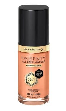 Facefinity All Day Flawless Foundation 3 in 1 C82 - DEEP BRONZE