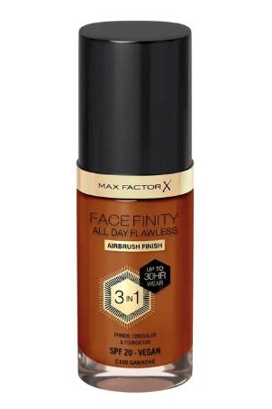 Facefinity All Day Flawless Foundation 3 in 1 C105 - GANACHE