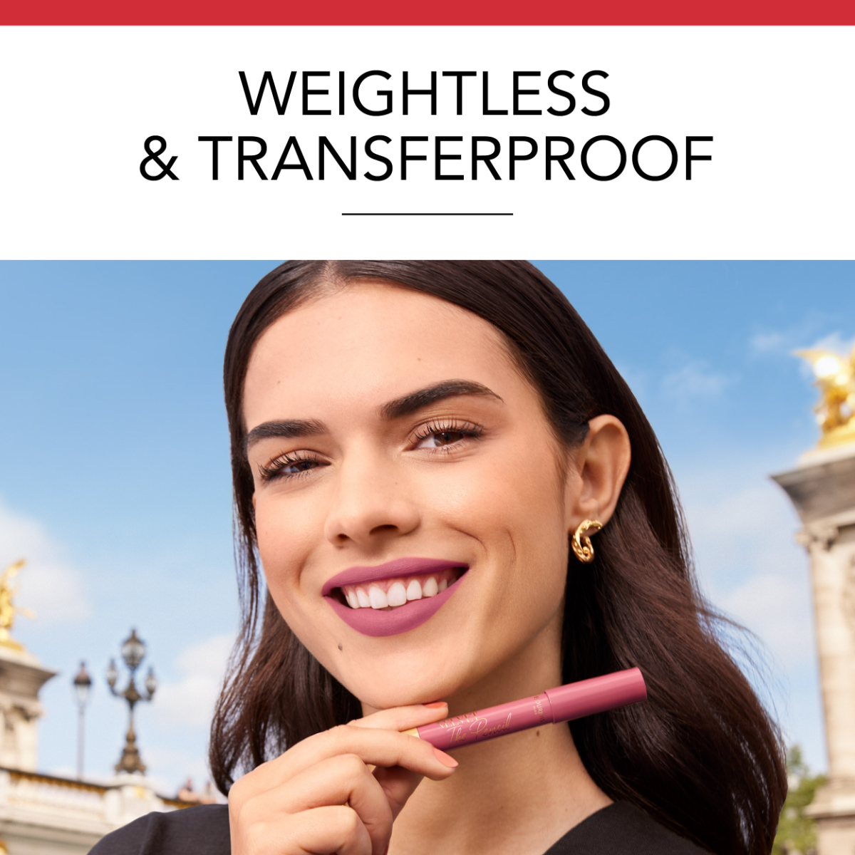 Bourjois, Velvet the Pencil, Rossetto Twistable Vellutato, Formula Transferproof
