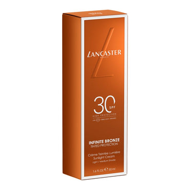 Lancaster Infinite Bronze Tinted Protection Sunlight Cream SPF30 Tonalità medio/chiara 50 ml