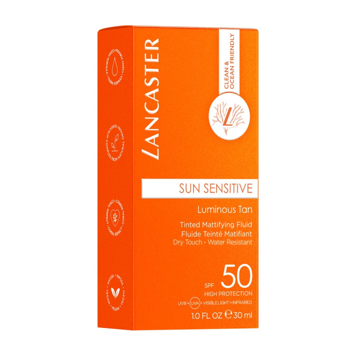 Lancaster Sun Sensitive Tinted Mattifying Fluid SPF 50 - 30 ml