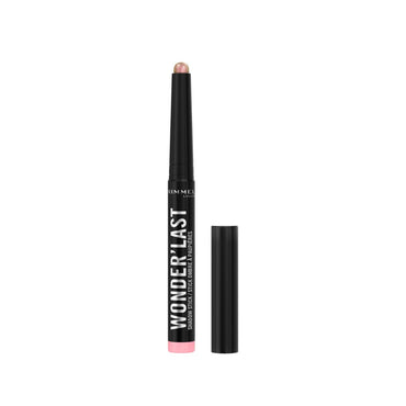 Rimmel Wonder'Last, 006 Mermaid Blush, Ombretto in stick, Colore vibrante e d’impatto, Facile da applicare, Texture confortevole, Formula ultra-cremosa, Formula Vegana, 1,64 g