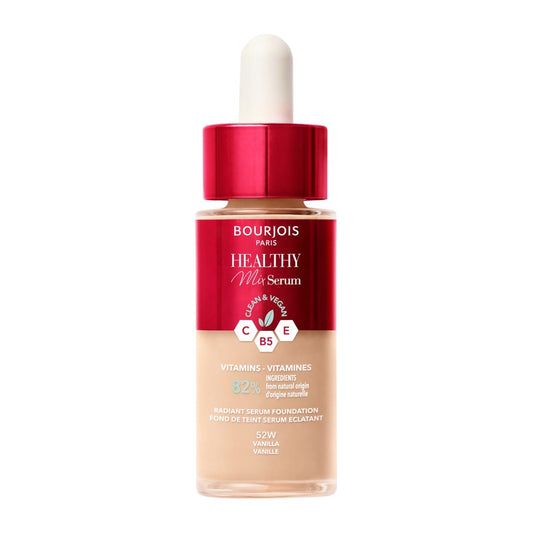 Bourjois Healthy Mix Serum Foundation -#52W Vanilla, 30 ml