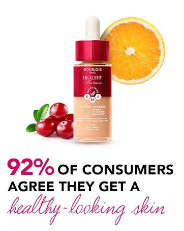 Bourjois Healthy Mix Serum Foundation - #51.2W Golden Vanilla Beige, 30 ml