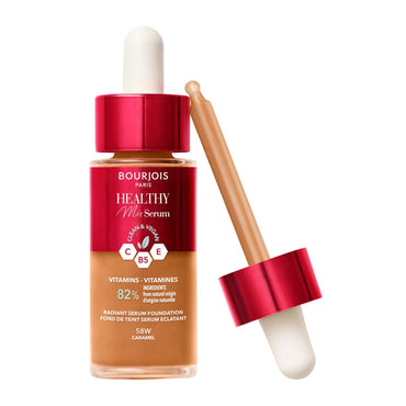 Bourjois Healthy Mix Serum Foundation - #58W Caramel, 30 ml