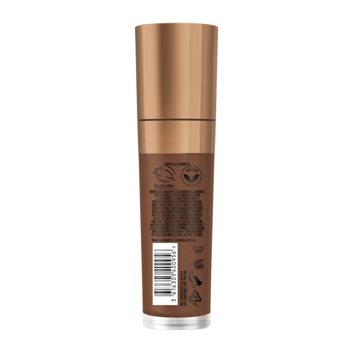 Rimmel Multi-Tasker Better Than Filters, 008 Rich, Primer Viso, Glow Booster e Illuminante, Formula Vegana, Leggera, Antietà, con Pigmenti che Riflettono la Luce, Maxi Applicatore Soft-Touch, 30ml (1oz)