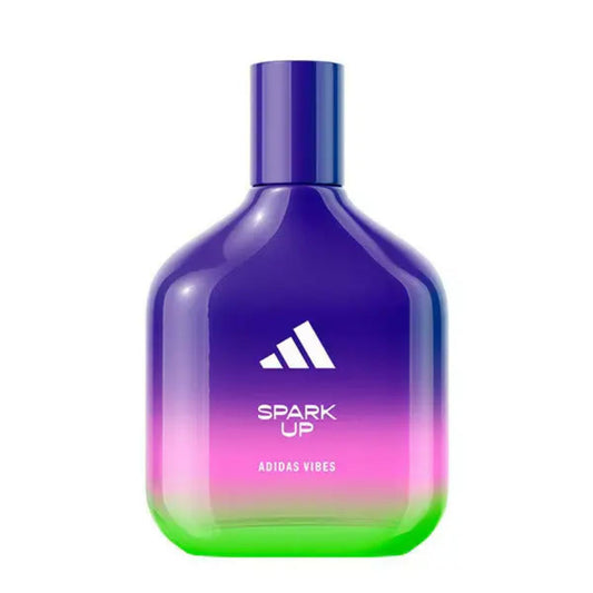 Adidas Vibes Spark Up Eau de Parfum, Per tutti. Energizzante e intrigante, Profumo a lunga durata, Arancia Dolce e Pepe Nero 100 ml