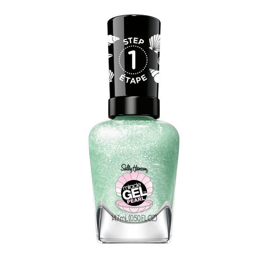 Sally Hansen Miracle Gel, Modern Pearl, Under the Sea, Smalto Unghie, Non si scheggia, Lunga tenuta, Colori brillanti, Semplice da Usare, Non Richiede Lampada UV, 0.5oz