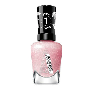 Sally Hansen Miracle Gel, Modern Pearl,Pink Sand, Smalto Unghie, Non si scheggia, Lunga tenuta, Colori brillanti, Semplice da Usare, Non Richiede Lampada UV, 0.5oz