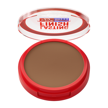 Rimmel Lasting Finish, 004 Warm Cinnamon, Fondotinta Compatto, Finish Soft-Focus, Finish opaco, Coprenza totale, SPF20, Formula vegana, 7 g
