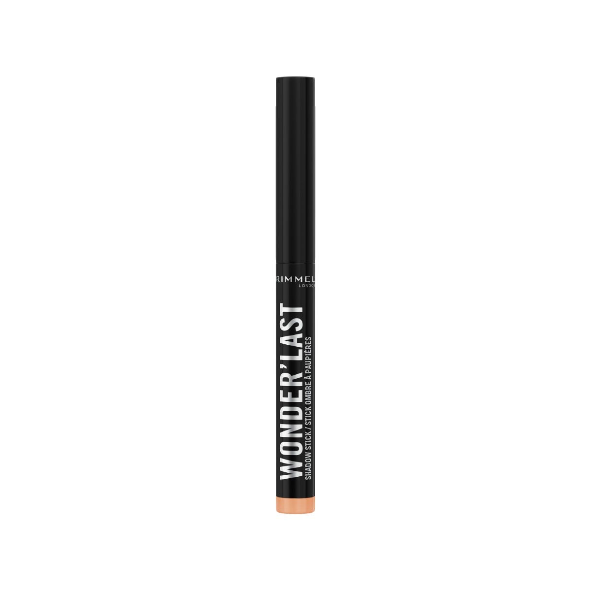 Rimmel London, Wonder'Last, 009 Velvet Vanilla, Ombretto in stick, Colore vibrante e d’impatto, Facile da applicare, Texture confortevole, Formula ultra-cremosa, Formula Vegana, 1,64 g